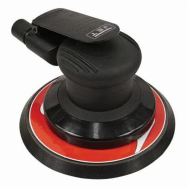 JET JT9-505731 R12 Palm Style Random Orbital Sander, 6 in, 3 cfm Air Flow, 90 psi