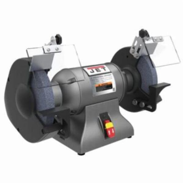 JET JT9-578010 Industrial Bench Grinder, 10 in Dia 1 in W Wheel, 1720 rpm Speed, 1-1/2 hp