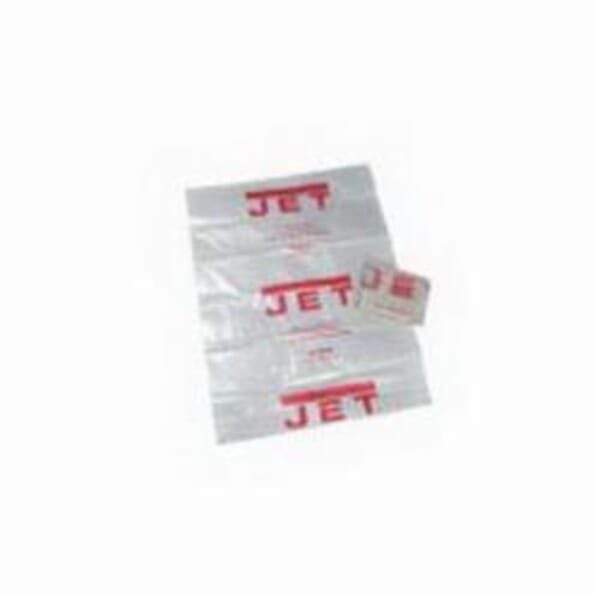 JET JT9-709565 Dust Collector Bag, For Use With DC-650 Dust Collector, 14 in Dia x 23 in L, 2.1 cu-ft Capacity, Plastic, Clear Glass