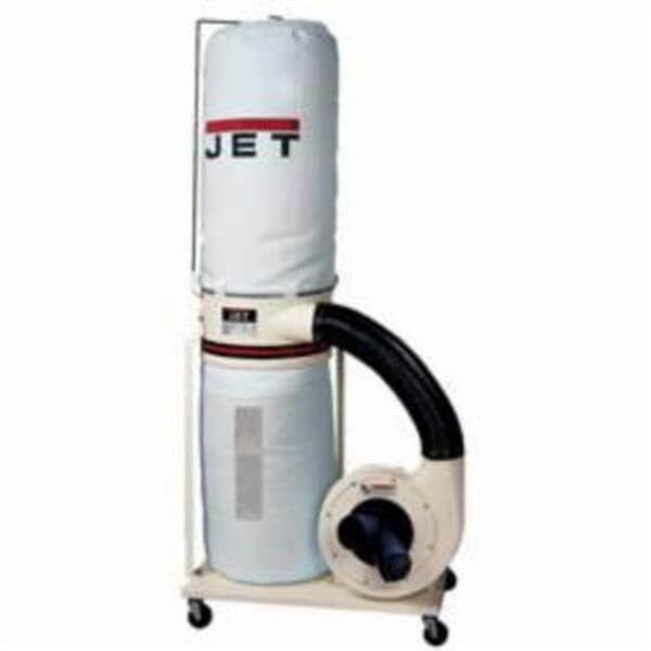 JET 708658K Canister Vortex Cone Dust Collector, 115/230 VAC, 1-1/2 hp, 1100 cfm, 5 micron, 70 to 80 dB redirect to product page
