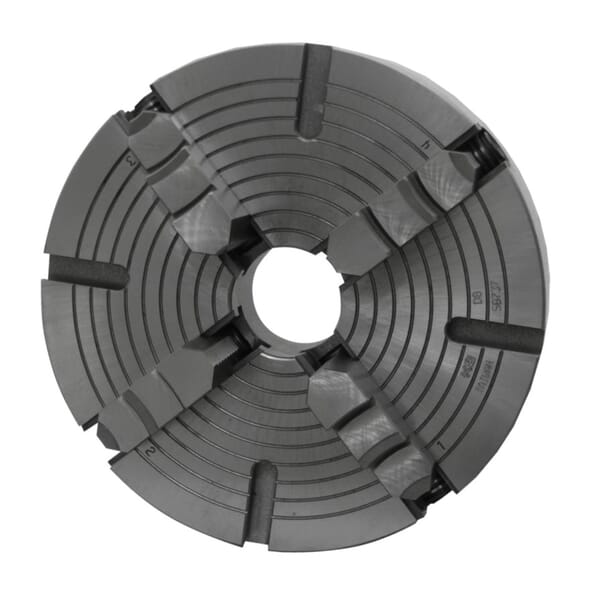 JET JT9-892058 4-Jaw Chuck, For Use With Elite EVS Lathe, 8 in, D1-4 Mount, Cast Iron