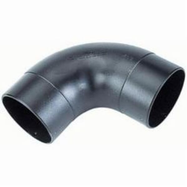 JET JT9-JW1017 Elbow Fitting, For Use With Dust Collector, 4 in OD, ABS Plastic, Black