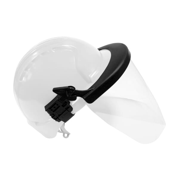 JSP 251-01-6225 Surefit Hard Hat Adapter, For Use With JSP Surefit Safety Visors and Surefit Contour Ear Muffs, Clear