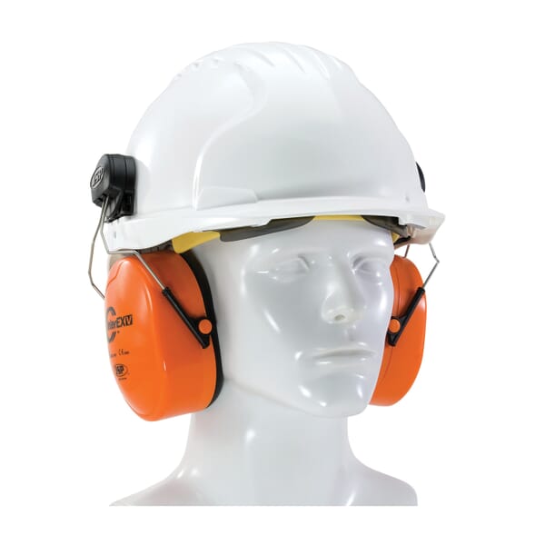 JSP 262-AEK020-HV Inter EXV Ear Muff, 24 dB Noise Reduction, Hi-Viz Orange