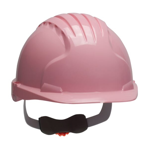 JSP Evolution 6151 Deluxe Non-Vented Standard Brim Hard Hat, SZ 6-5/8 Fits Mini Hat, SZ 8 Fits Max Hat, HDPE, 6-Point Polyester Strap Suspension, ANSI Electrical Class Rating: Class E, ANSI Impact Rating: Type I, Wheel Ratchet Adjustment