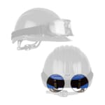 JSP 281-CL-SET Lamp and Goggle Clip Set, For Use With Evolution 6100 Cap Style Hard Hat