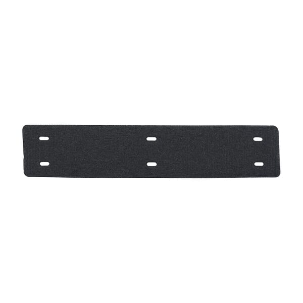 JSP 281-SB-NBF Universal Replacement Sweatband, OS, Black, Brushed Nylon Backed Foam