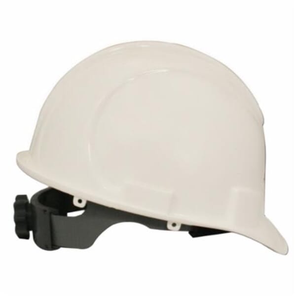 Jackson Safety* CHARGER* Cap Style Hard Hat, SZ 6-1/2 Fits Mini Hat, SZ 8 Fits Max Hat, HDPE, 4-Point Suspension, ANSI Electrical Class Rating: Class C, E and G, ANSI Impact Rating: Type I, Ratchet Adjustment
