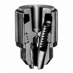 Jacobs 6309D 36 Series Fluted Heavy Duty Drill Chuck, 0.18 to 0.8 in Capacity, 3JT Mounting, Plain Bearing, K4