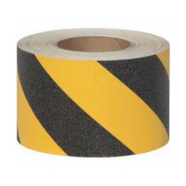 Jessup 3360-4 Commercial Grade Anti-Slip Tape, 60 ft/Roll L x 4 in W x 32 mil THK, Aluminum Oxide Grit/Polyester, Stripes Surface Pattern, High Traction Surface
