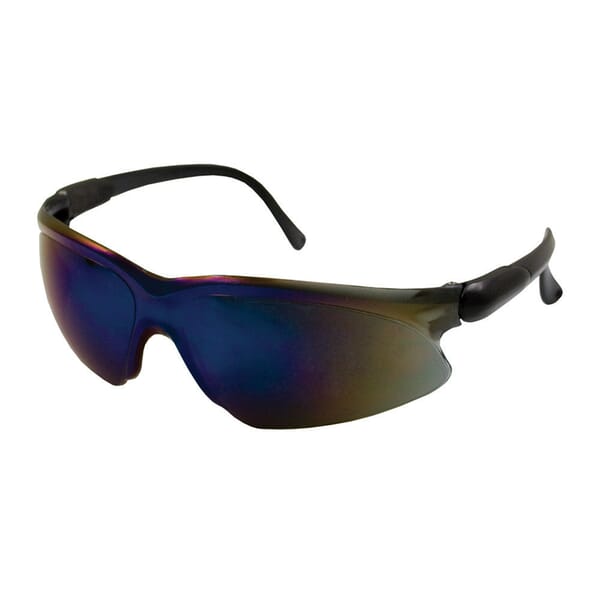 Jones Stephens G30004 Visio Safety Glasses, Blue Lens, Specifications Met: ANSI Z87.1