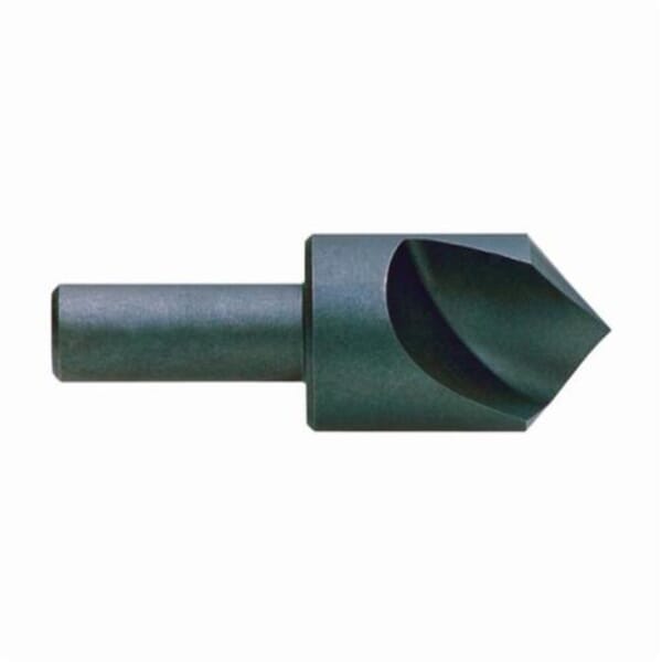 KEO 53382 Single End Countersink, 3/8 in Dia Body, 1/4 in Dia Shank, 1 Flutes, 120 deg Included, HSS