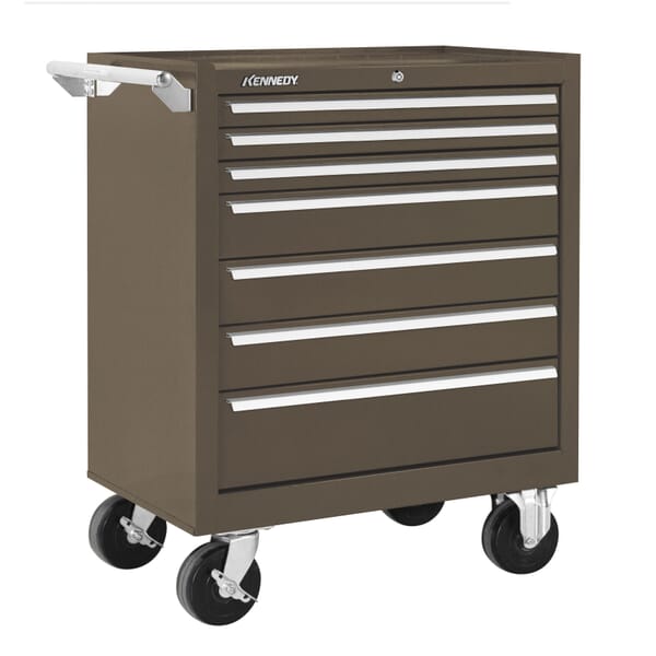 Kennedy 297XB K2000 Industrial Heavy Duty Roller Cabinet, 35 in H x 29 in W x 20 in D, 18 ga THK