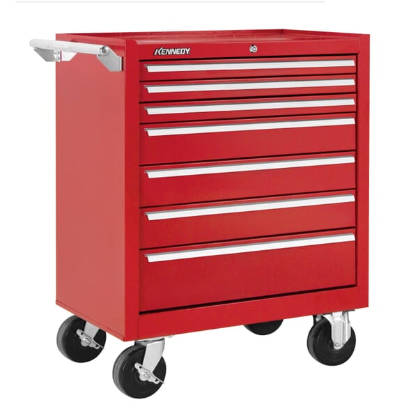 Kennedy 297XR K2000 Industrial Heavy Duty Roller Cabinet, 35 in H x 29 in W x 20 in D, 18 ga THK