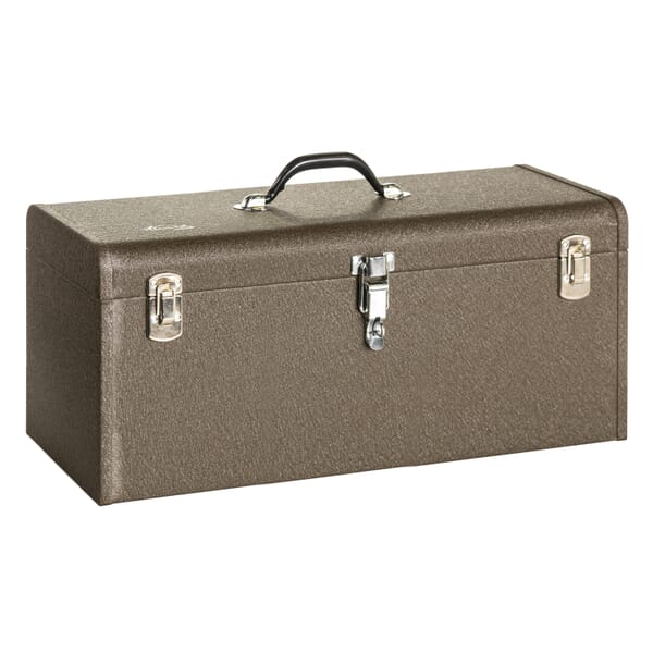 Kennedy K24B Signature Hand Carry Professional Tool Box, 9-3/4 in H x 24-1/8 in W x 8-5/8 in D, 20 ga THK
