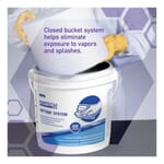 Kimtech* 06001 Cleaning Wiper, 12 x 6 in, 60 Sheets Capacity, Hydroknit*, White, Roll Package, 1 Ply