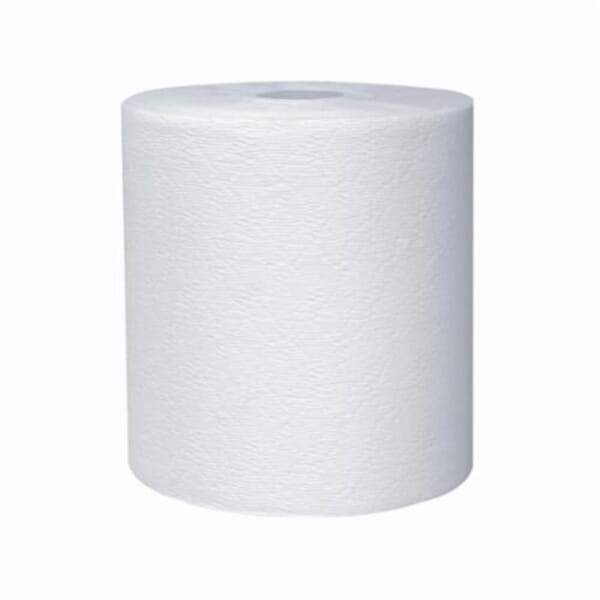 Kleenex 01080 Essential Plus+ Hard Roll Towel, 1 Plys, Paper, White, 8 in W