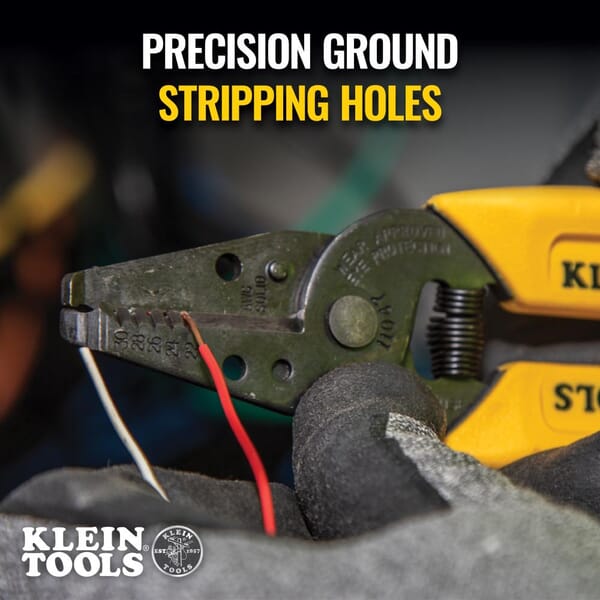 Klein 11047 Wire Stripper/Cutter, 30 to 22 AWG Solid Cable/Wire