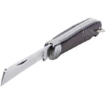 Klein 1550-11 1-Blade Compact Lightweight Pocket Knife, Carbon Steel Coping Blade, 2-1/4 in L Blade, Liner Lock Opening