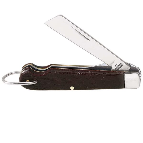 Klein 1550-11 1-Blade Compact Lightweight Pocket Knife, Carbon Steel Coping Blade, 2-1/4 in L Blade, Liner Lock Opening
