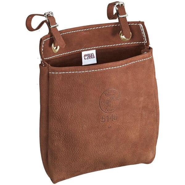Klein 5146 Belt Strap All Purpose Bag, Leather, Brown