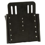 Klein 5165 10-Pocket Tool Pouch, Leather, Black