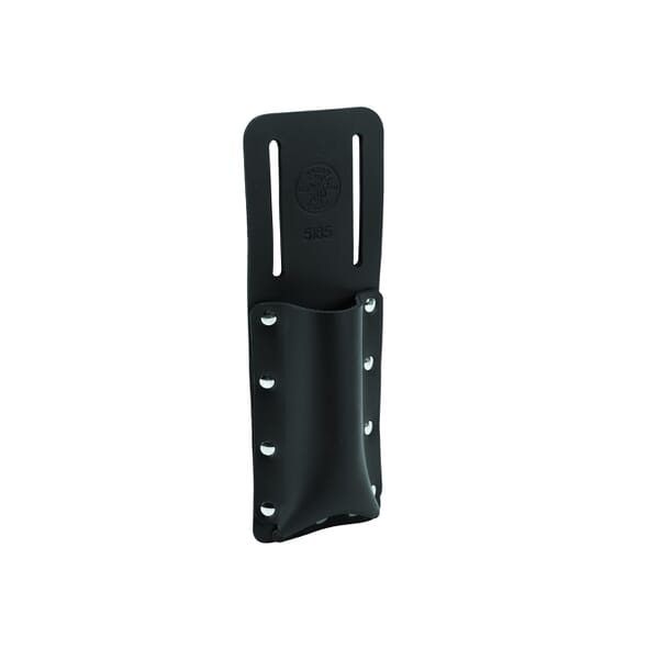 Klein 5185 Slotted Knife Holder, Leather, Black