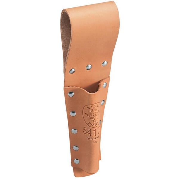 Klein 5417T 1-Pocket Tunnel Bull Pin Holder, Leather, Tan