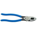 Klein D2000-9NECR 2000 Heavy Duty New England Nose Cutting Plier With Crimping, 1.594 in L x 1.25 in W x 0.625 in THK Jaw Steel Jaw, Crosshatch Knurled Jaw Surface, 9.34 in OAL