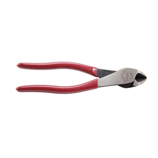 Klein D228-8 Cutting Plier, 1-3/16 in Nominal, 0.813 in L x 1.188 in W x 0.813 in THK Steel Oval Jaw, 8.063 in OAL, Flush Cut