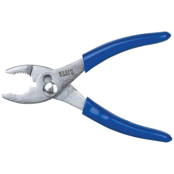 Klein D511-6 Slip Joint Plier, 1.188 in L x 1.188 in W x 3/8 in THK, 6.563 in OAL