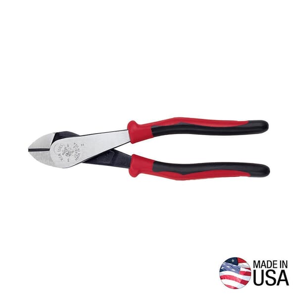 Klein Journeyman J248-8 Angled Nose Hot-Riveted Cutting Plier, 0.813 in L x 1.188 in W x 0.813 in THK Jaw Tool Steel Jaw Short Jaw, 8-1/8 in OAL
