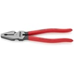 Knipex 02 01 225 High Leverage Combination Plier, Knurled Jaw Surface, 9 in OAL, ISO 5746