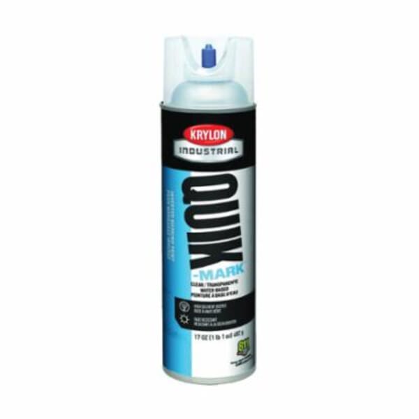 Krylon A03500004 Water Based Inverted Marking Paint, 16 oz Container, Liquid Form, Clear, 468 ft Coverage
