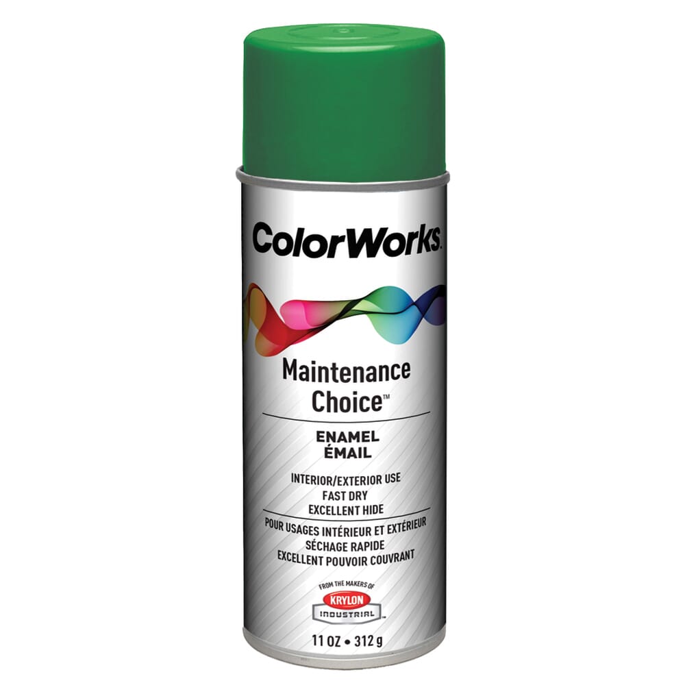 Krylon ColorWorks CWBK00112 Maintenance Choice Alkyd Based Enamel