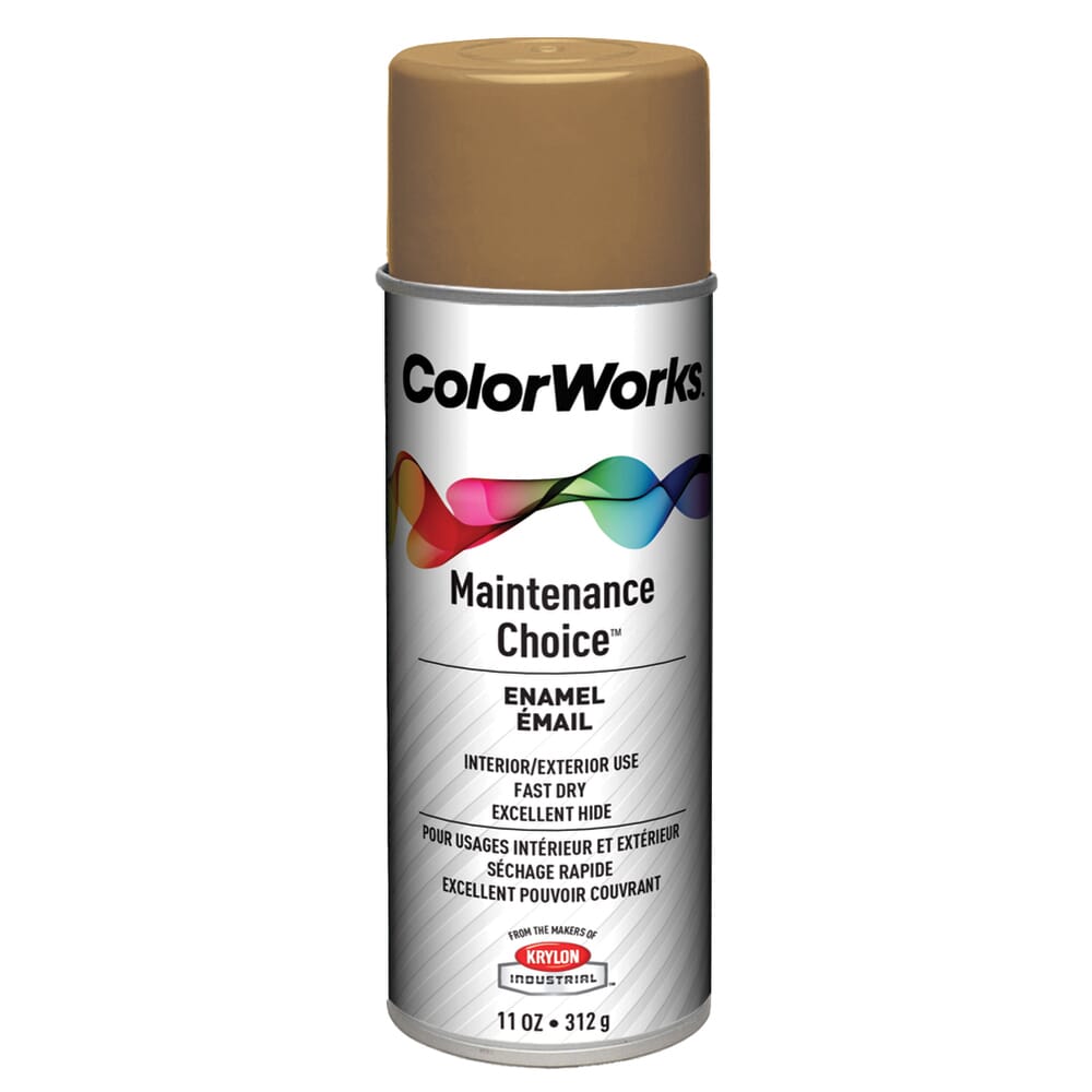 Krylon ColorWorks CWBK00141 Maintenance Choice Enamel Spray Paint