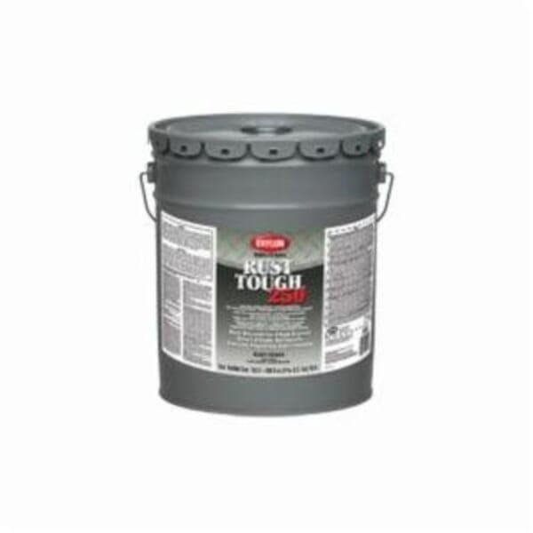Krylon Rust Tough K00110327-16 250 Acrylic Modified Alkyd Enamel, 1 gal Container, Liquid Form, Machinery Light Gray, 481 to 963 sq-ft/gal Coverage