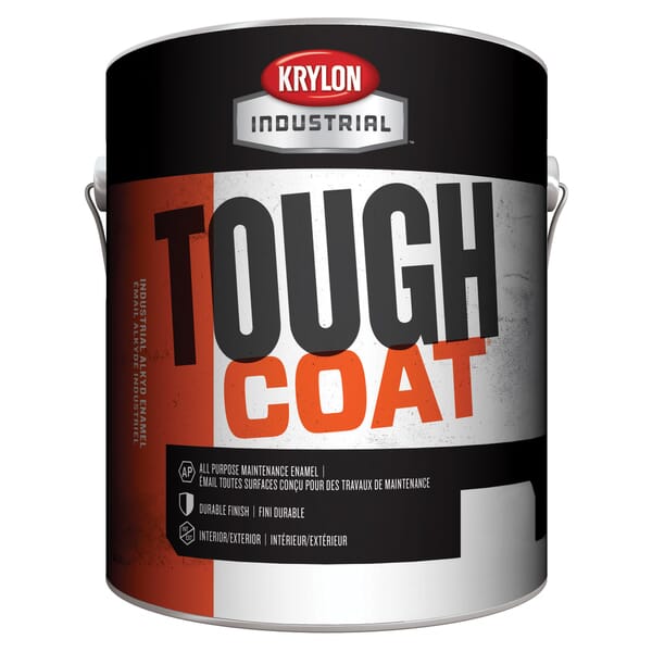 Krylon K00534400-16 53 Series Alkyd Enamel Paint, 1 gal Container, Liquid Form, Safety Green, 175 to 350 sq-ft/gal Coverage