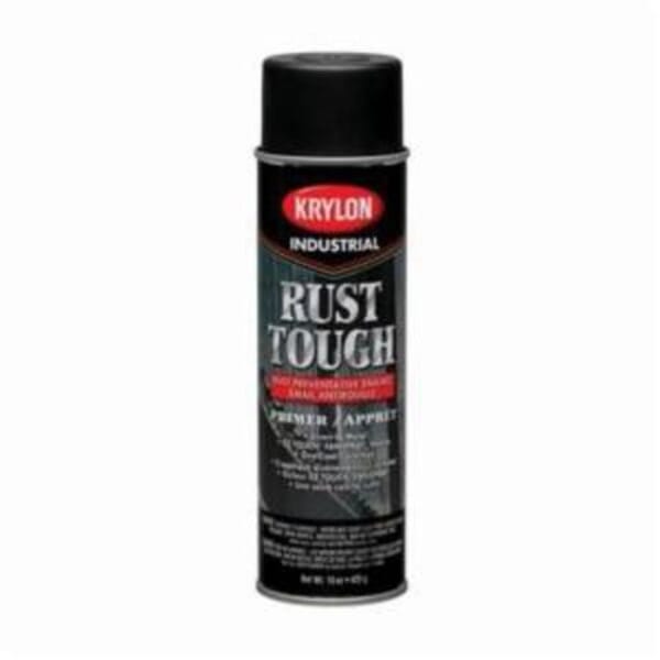 Krylon Rust Tough K00699008 Spray Primer, 20 oz Container, Liquid Form, Red Oxide, 15 to 20 sq-ft Coverage