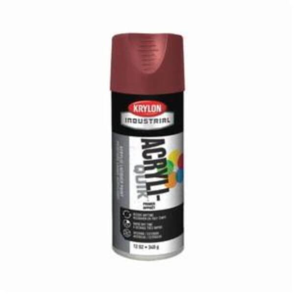 Krylon K01317A00 5-Ball Solvent Base Spray Primer, 16 oz Container, Liquid Form, Ruddy Brown, 15 to 20 sq-ft Coverage