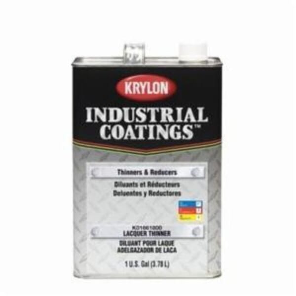 Krylon K01661800-16 Lacquer Thinner, 1 gal Can, Liquid Form