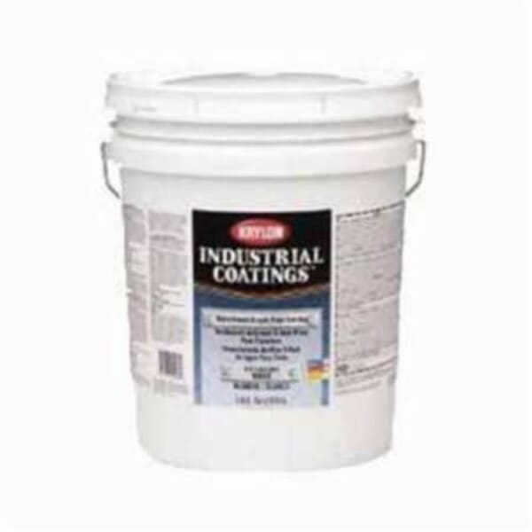 Krylon K000Z1611-20 Industrial Grade Acrylic Floor Coating, 5 gal Container, Liquid Form, White Base 1, 7 days at 50/77/120 deg F Curing