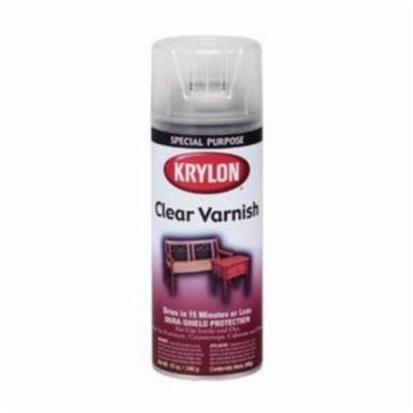 Krylon K07001 Varnish Coating, 16 oz Container, Liquid Form, Clear