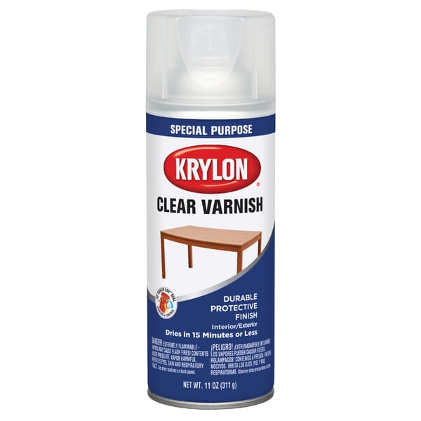 Krylon K07002 Varnish Coating, 16 oz Container, Liquid Form, Clear