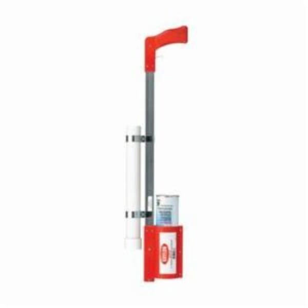 Krylon Quik-Mark K07094000 Hand Held Long Wheeler Marking Wand With Flag Holder, 34 in OAL, For Use With Quik-Mark Marking Paints, Plastic/Steel