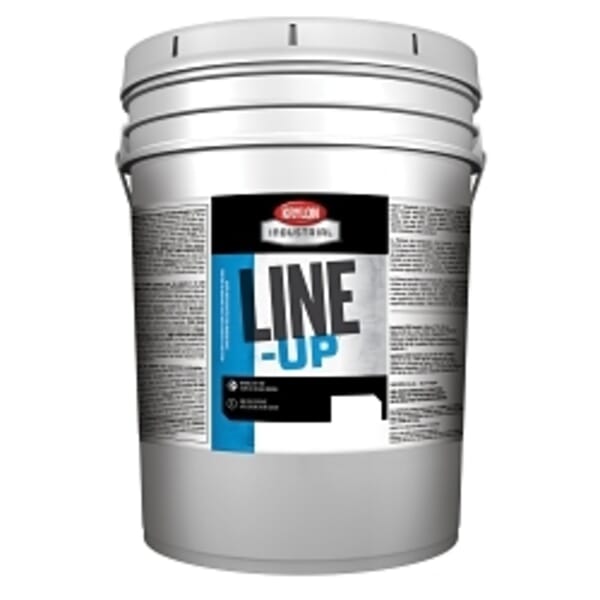 Krylon Line-Up K52130404-20 Water Base Marking Paint, 5 gal Container, Liquid Form, White, 5000 ft Coverage