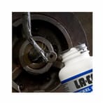 LA-CO 008972 EZ BREAK Anti-Seize Compound, 16 oz Brush-In Cap Bottle, Solid Form, Silver/Gray