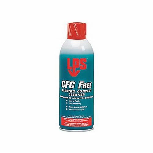 LPS 03116 CFC Free Electrical Contact Cleaner, 11 oz Aerosol Can, Liquid, Clear/Water White, Solvent