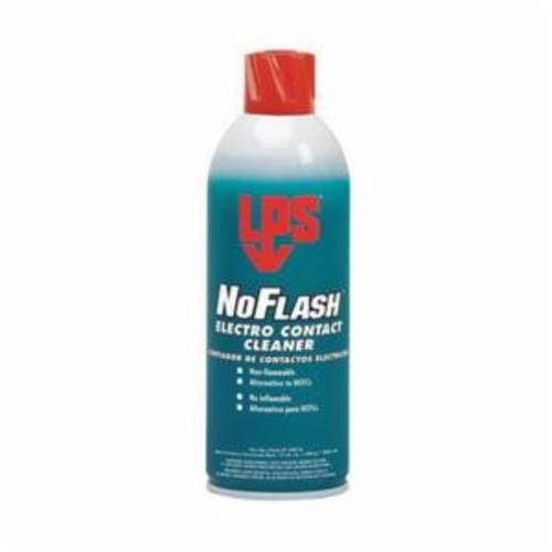 LPS 04016 NoFlash Fast Evaporation Electro Contact Cleaner, 16 oz Aerosol Can, Strong Odor/Scent, Clear Glass, Liquid Form