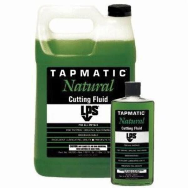 LPS Tapmatic 44230 Natural Cutting Fluid, 1 gal Plastic Jug, Citrus Spice, Liquid, Green